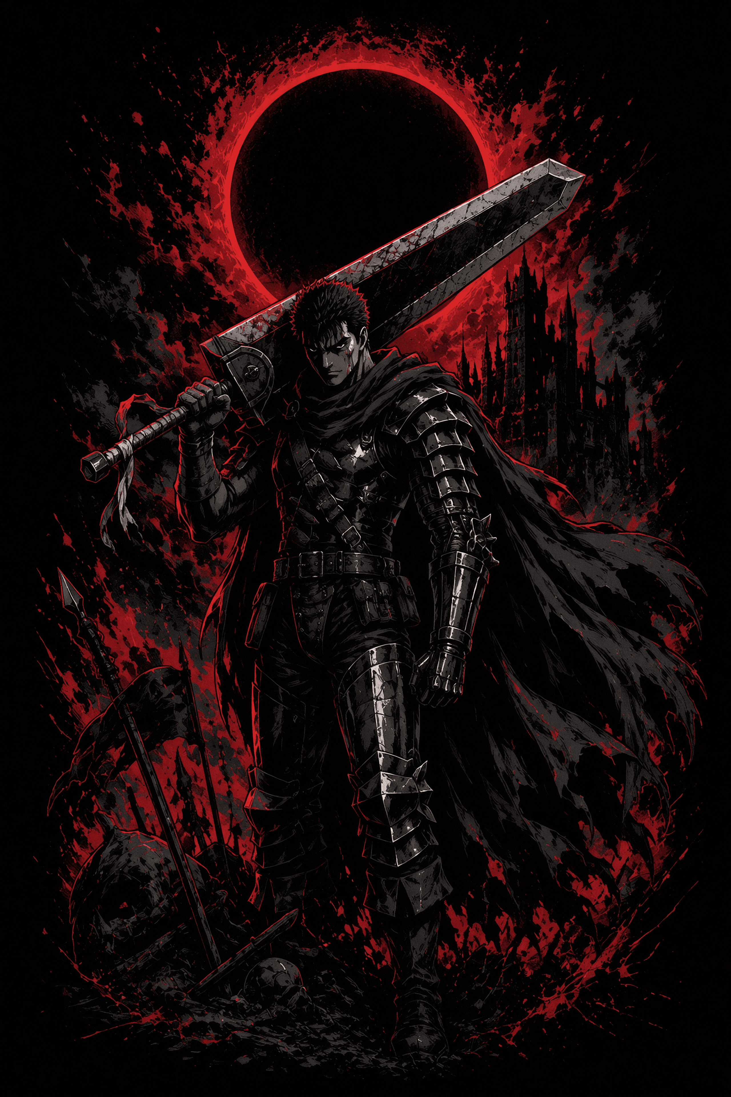 Багровое затмение print file